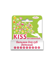 Бальзам для губ детский роликовый ENJEE Kiss витаминный 6 мл 